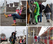 Rundherum: UNTERWEGS ... mit der S-Bahn im Kölner Karneval