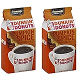 Dunkin' Donuts Kürbis-Gewürz gemahlener Kaffee - (Pro Beutel 2 Packung)
