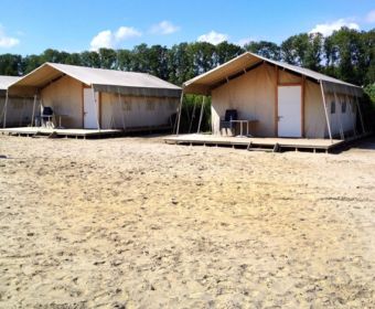 Molecaten Ferienpark in Flevoland, Holland - die ´Season Zelt´ Behausung