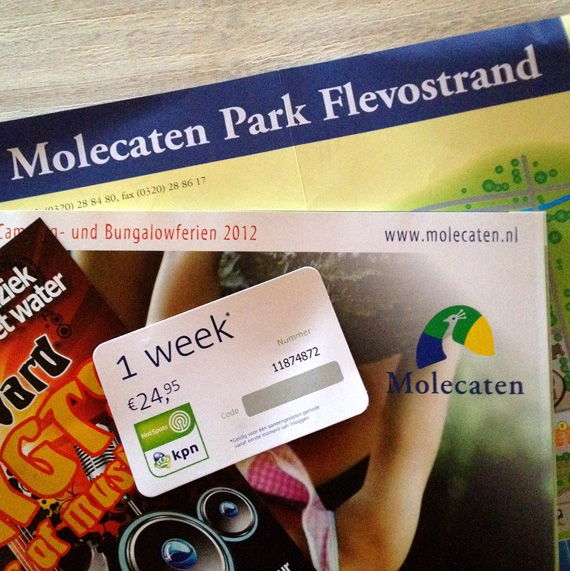 Molecaten Ferienpark in Flevoland, Holland - teurer Wifi Hotspot