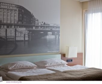 Lindner Hotel Hamburg: unser Zimmer