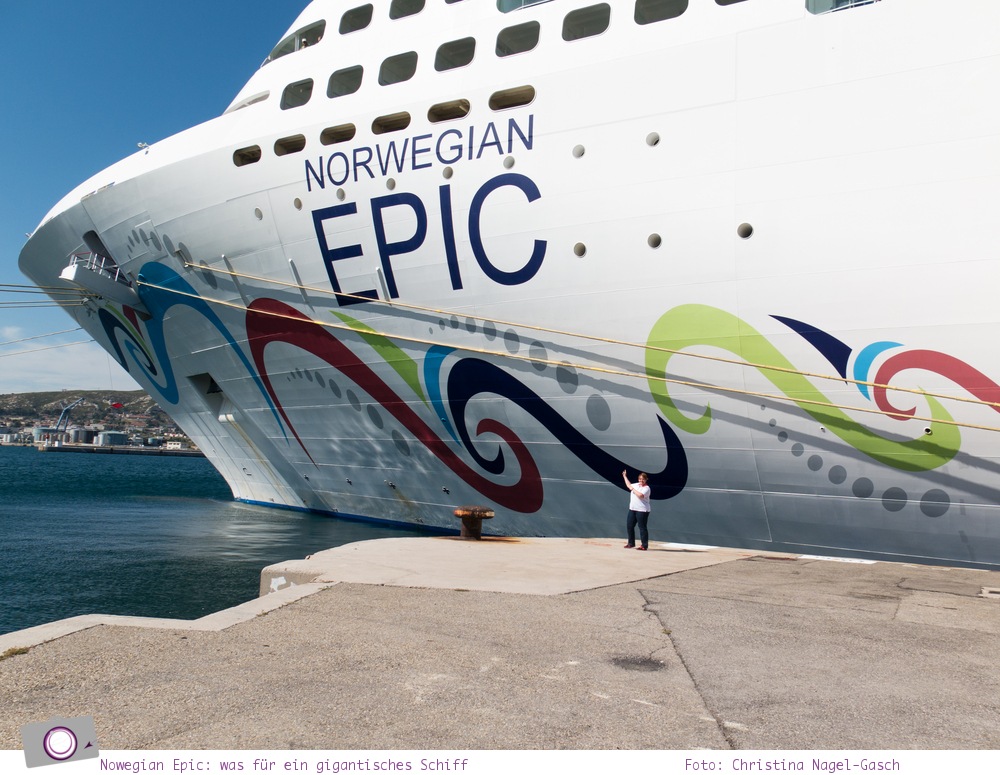 Mittelmeer Kreuzfahrt mit der Norwegian Epic - was für ein gigantisches Schiff