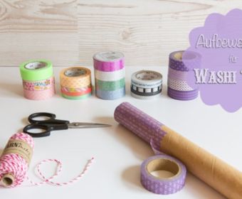 DIY: Aufbewahrung für Wahsi Tape / Masking Tape basteln