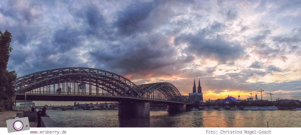 Photokina 2014: Abenddämmerung in Köln
