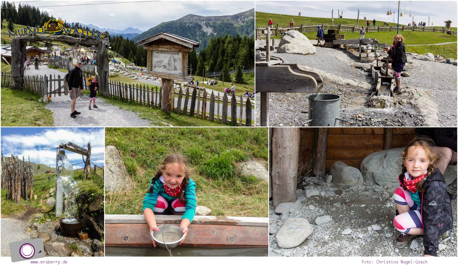 Sommer in Tirol: Serfaus mit Kind - Murmliwasser Spielpark