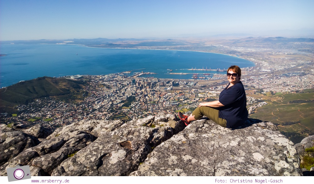 Südafrika: Sightseeing in Kapstadt - Ausblick vom Tafelberg
