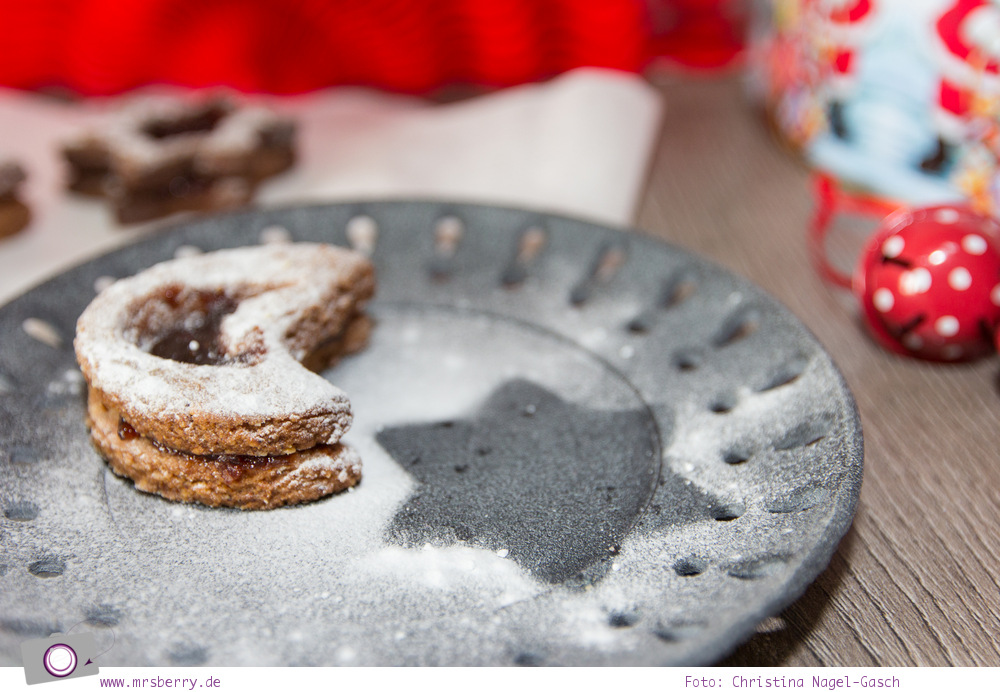 Weihnachtliches Kekse-Backen: Rezept für Linzer-Sterne