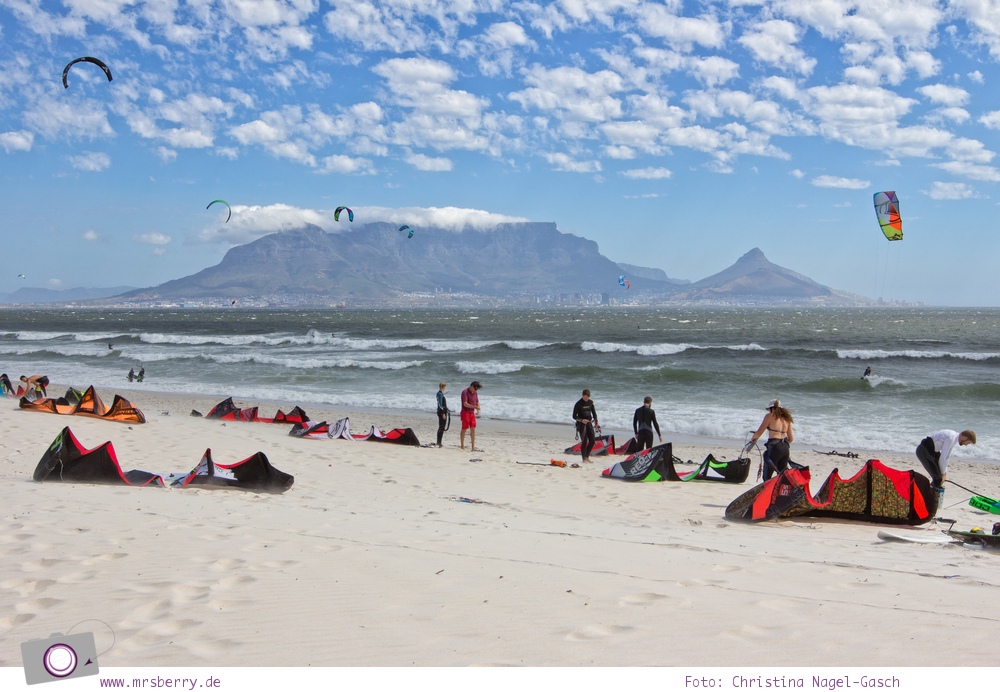 Südafrika: Surfen rund um Kapstadt - Blouberg: Dolphin Beach