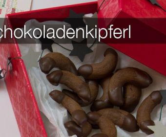 Weihnachts-Bäckerei: Rezept für Schokoladenkipferl