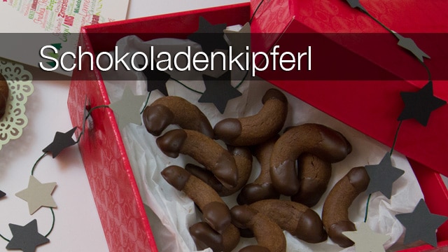 Weihnachts-Bäckerei: Rezept für Schokoladenkipferl