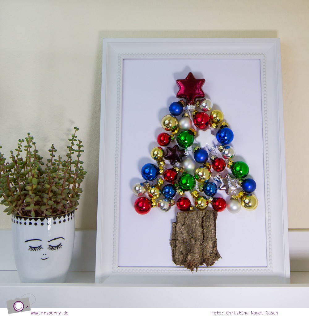 XMAS DIY: Ein Kugelbaum oder ein Tannenbaum aus Weihnachtskugeln