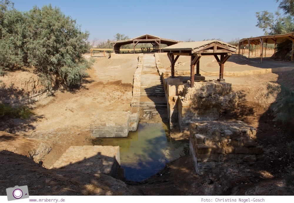 Rundreise Jordanien - ein Reisebericht: Bethanien - Taufstelle Jesu, jenseits des Jordan
