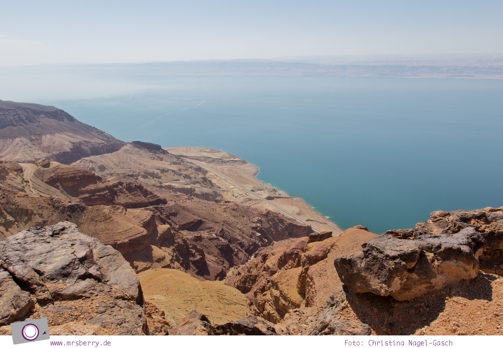 Rundreise Jordanien - ein Reisebericht: Dead Sea Panorama Complex - spektakuläre Aussicht auf das Tote Meer