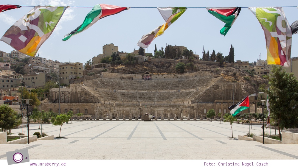 Rundreise Jordanien - ein Reisebericht: Das Römische Theater aus dem zweiten Jahrhundert