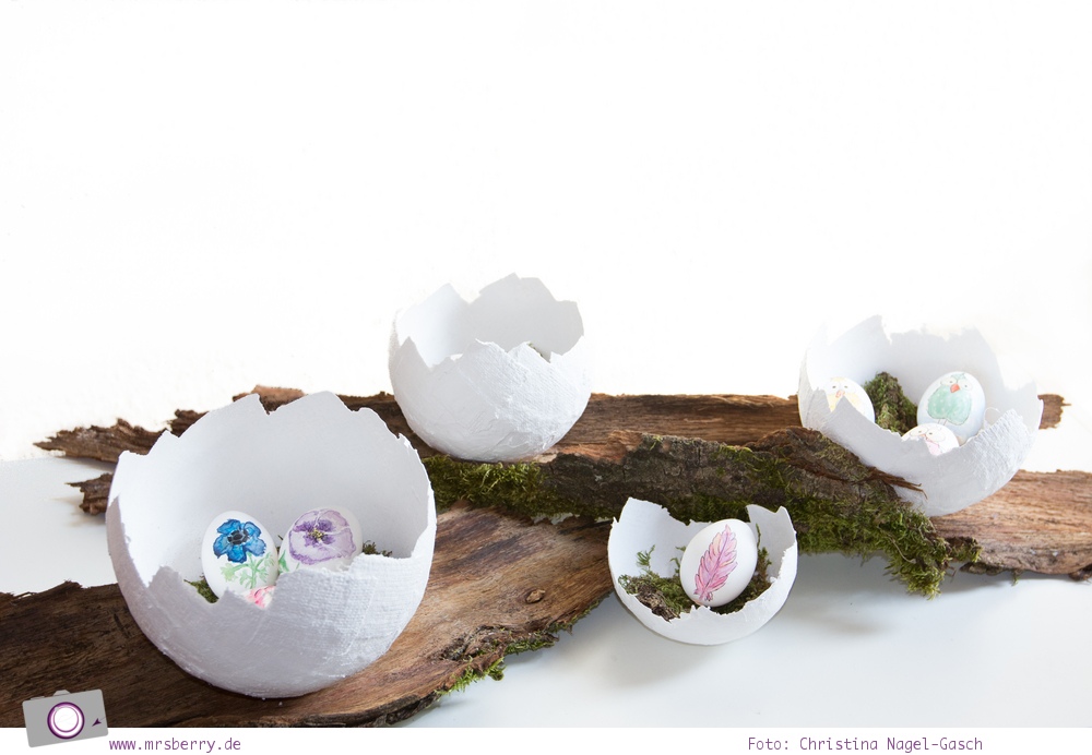 Ostereier mit Aquarell bemalen (Watercolor Easter Eggs)