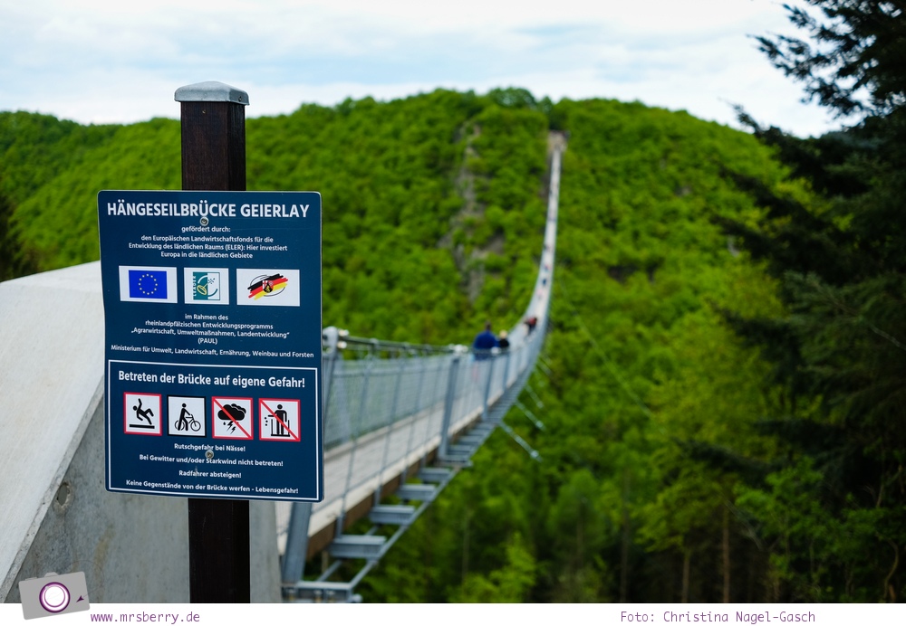 Tagesausflug zu Deutschlands längster Hängeseilbrücke - Geierlay im Hunsrück (Mörsdorf)