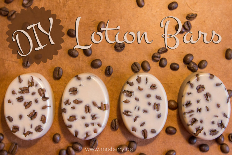 Beauty DIY MassageLotionBars mit Kaffee selber machen