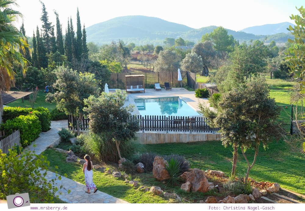 Ibiza mit Kindern - Reisebericht mit Tipps für die Region Santa Eularia: Übernachten im Agrotourismo Xarc