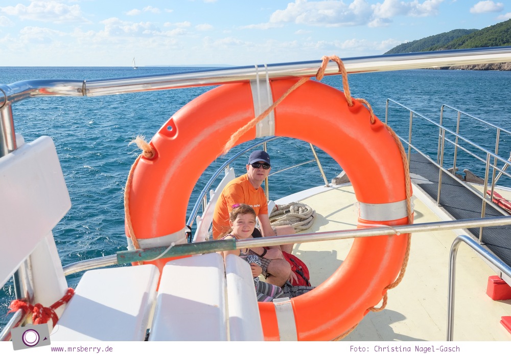 Ibiza mit Kindern - Reisebericht mit Tipps für die Region Santa Eularia: mit der Fähre zum Strand Cala Llonga