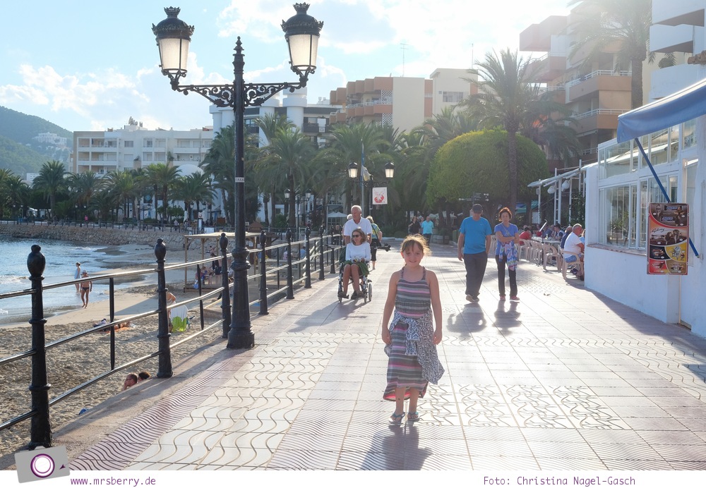 Ibiza mit Kindern - Reisebericht mit Tipps für die Region Santa Eularia: Stadtrundgang durch Santa Eularia des Riu