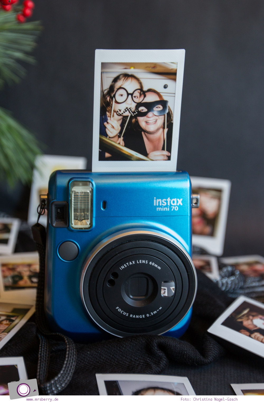 Fuji Instax mini 70 Sofortbildkamera im Photobooth