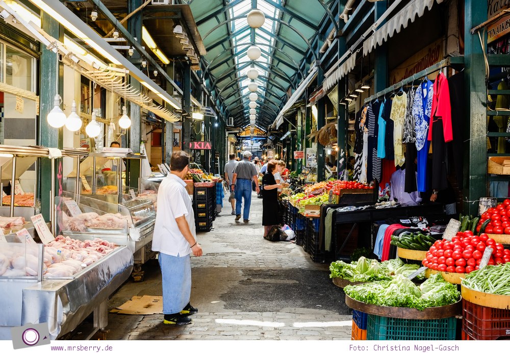 Griechenland: Sehenswürdigkeiten in Thessaloniki - ein Stadtrundgang in 4 Stunden: Marktviertel und Markthalle