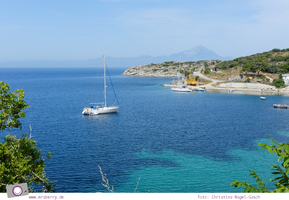 MrsBerry.de | Urlaub in Griechenland, Chalkidiki: Rundfahrt auf Sithonia - Taverne 5 Steps In The Sand