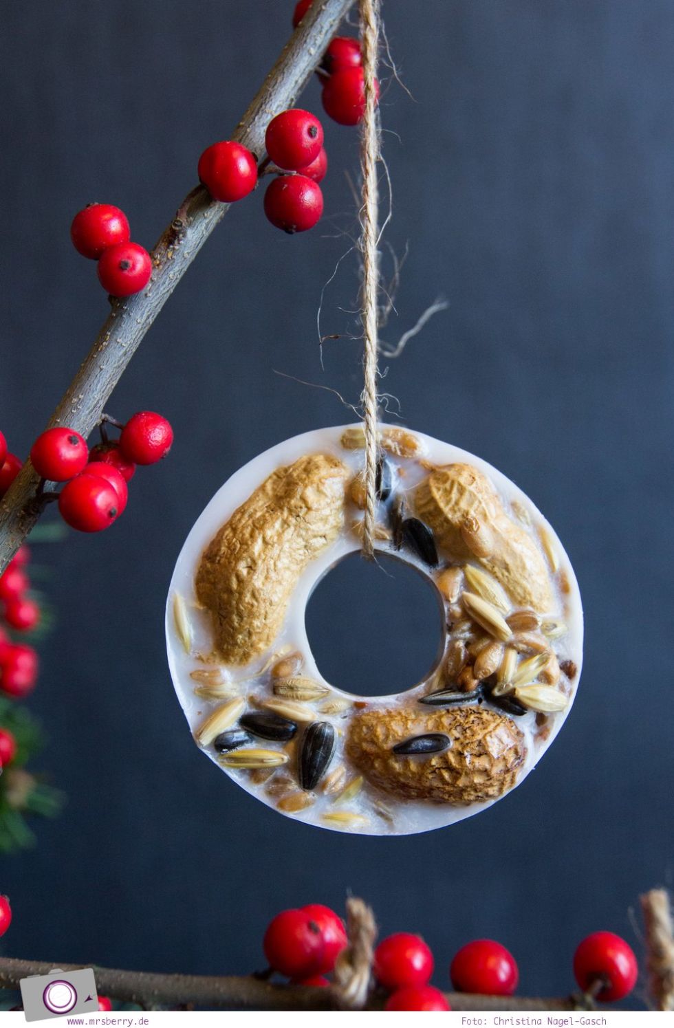 Winter DIY: Vogelfutter selber machen | MrsBerry.de