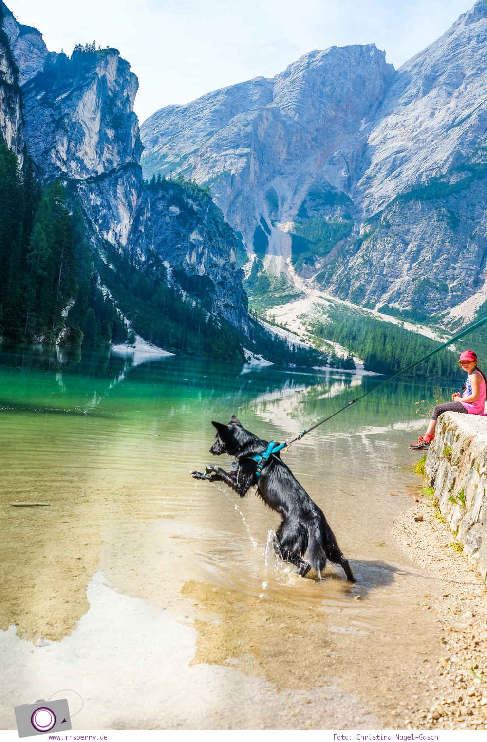 Familienurlaub in Südtirol in der Dolomitenregion Drei Zinnen: Ausflug zum Pragser Wildsee