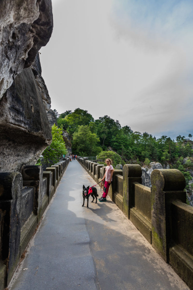 Sächsische Schweiz: Familienurlaub in Hinterhermsdorf - Nationalpark Wanderung Bastei mit Basteibrücke