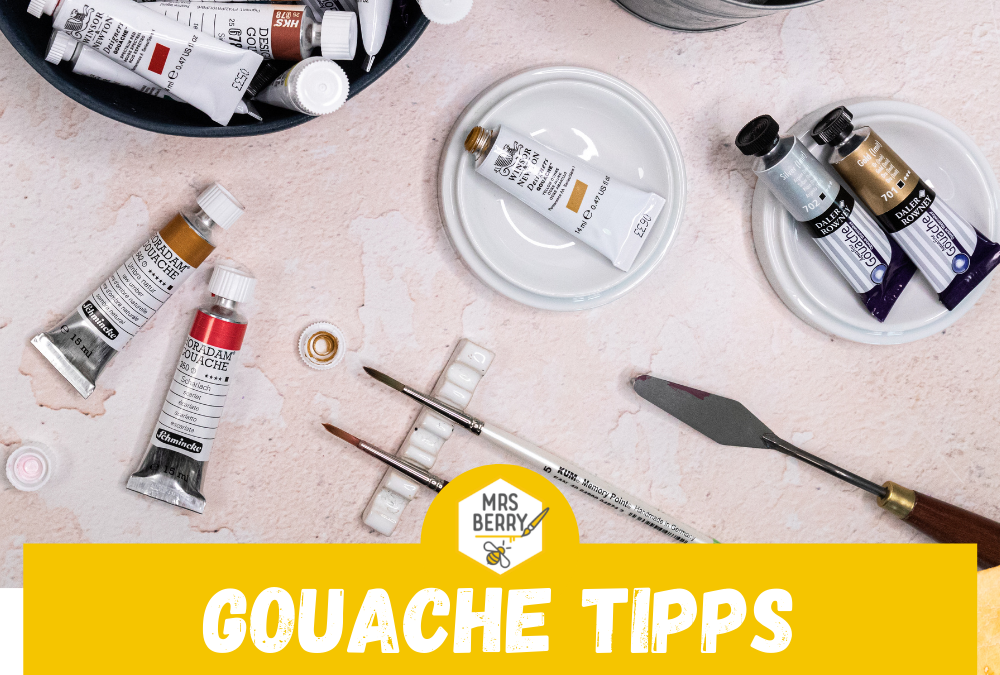 Alles, was du zum Malen mit Gouache brauchst!