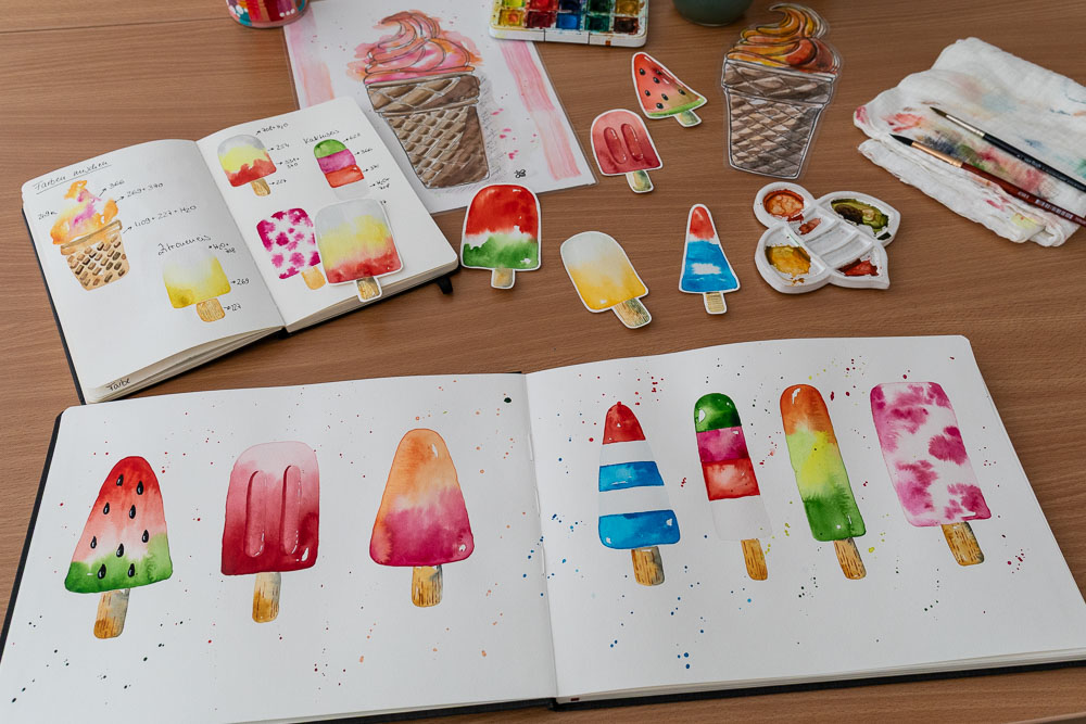 Kreativer Ferienkurs in Köln im MrsBerry Studio – Malen, Basteln & Modellieren für Kinder.
